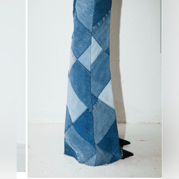 Patchwork Flare Jean - Picture 3 of 7